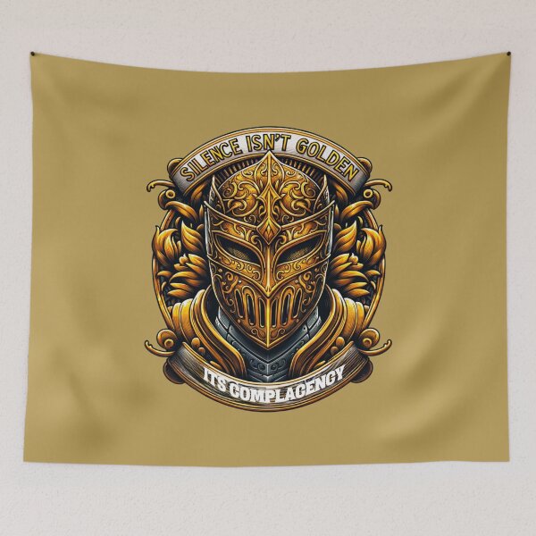 Item preview, Warrior Mindset, Silence Isn’t Golden designed and sold by Bliss Find And Design.
