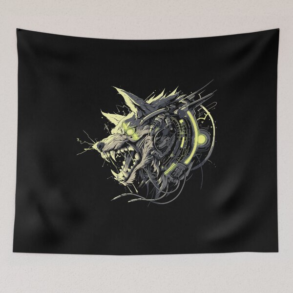 Item preview, TechWolf designed and sold by TechnojnouNShop.