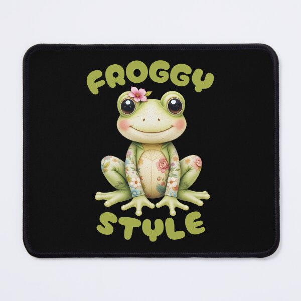 Item preview, Froggy Style - Cute Frog designed and sold by Channel1Design.
