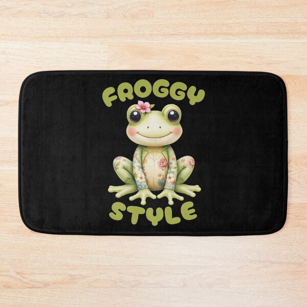 Item preview, Froggy Style - Cute Frog designed and sold by Channel1Design.