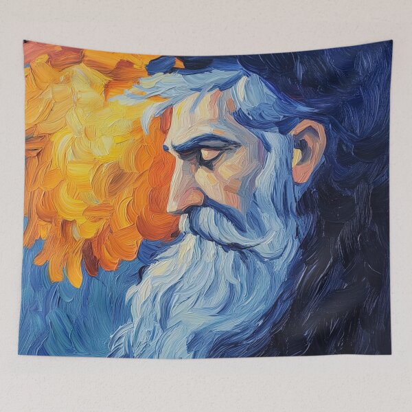 Item preview, God of crafts | Post-impressionist painting style designed and sold by ComicsFactory.