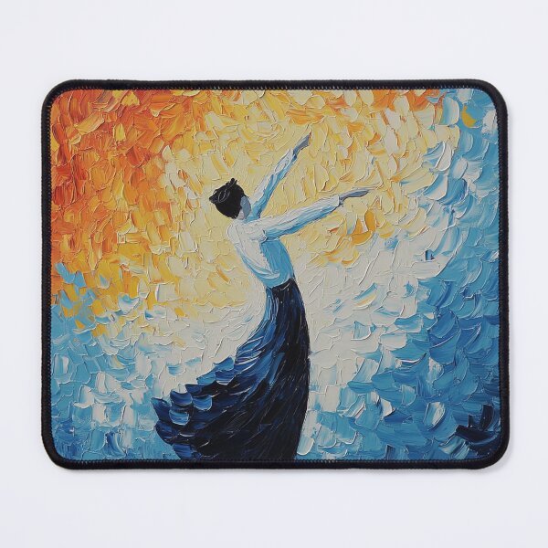 Item preview, God of dance | Post-impressionist painting style designed and sold by ComicsFactory.