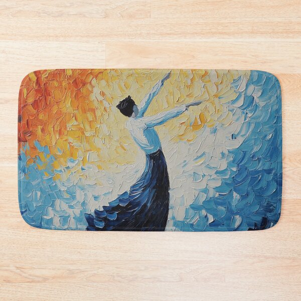 Item preview, God of dance | Post-impressionist painting style designed and sold by ComicsFactory.