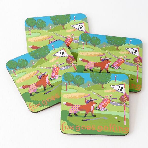 Item preview, Fox Goes Golfing designed and sold by Foxloxart.
