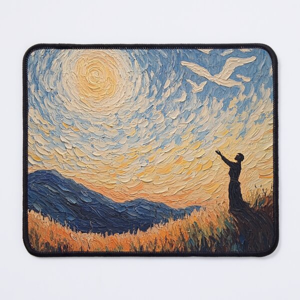 Item preview, God of dawn | Post-impressionist painting style designed and sold by ComicsFactory.
