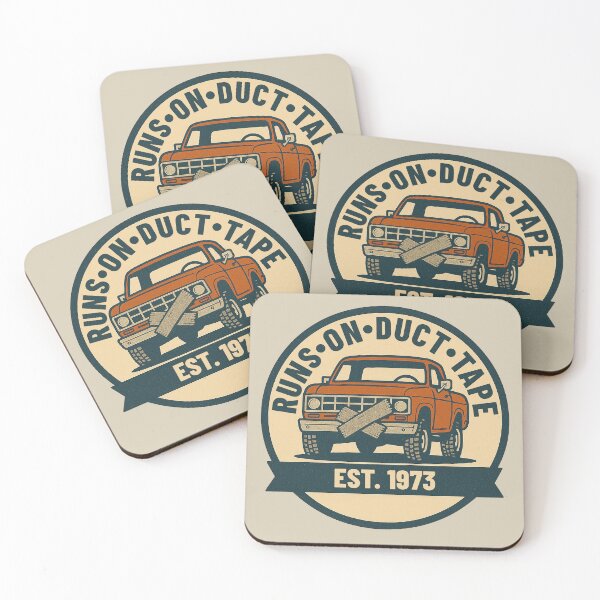 Item preview, Runs On Duct Tape Brand Logo designed and sold by RunsOnDuctTape.