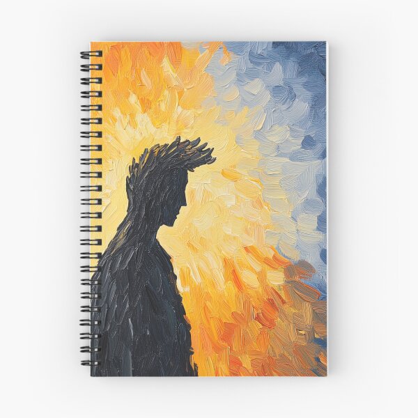 Item preview, God of day | Post-impressionist painting style designed and sold by ComicsFactory.