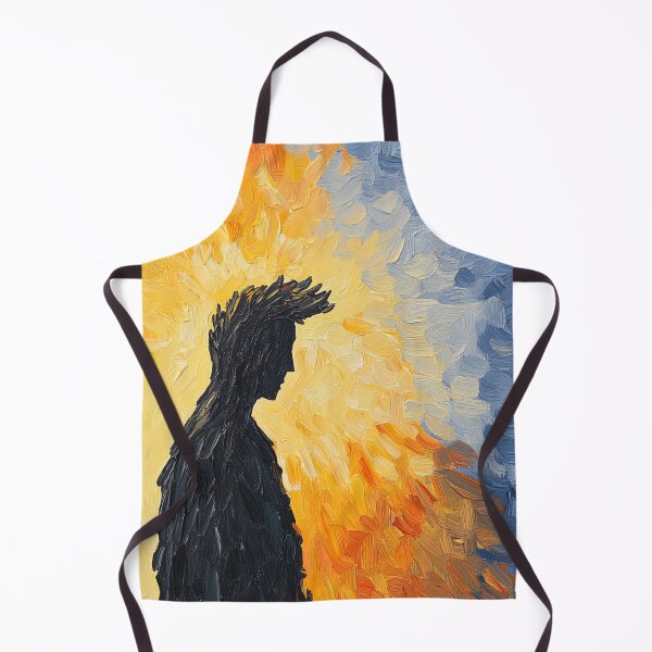 Item preview, God of day | Post-impressionist painting style designed and sold by ComicsFactory.