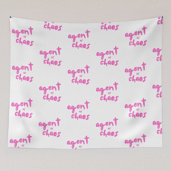 Item preview, Agent of Chaos - Pink designed and sold by FlipStitch Tees.