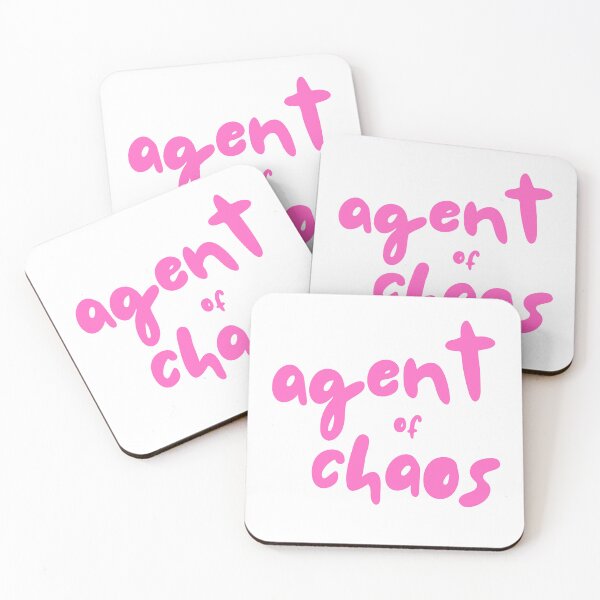 Item preview, Agent of Chaos - Pink designed and sold by FlipStitch Tees.