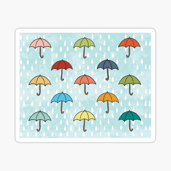 Item preview, Umbrella Color Splash designed and sold by HollyPapaArt.