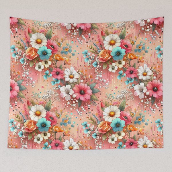Item preview, Spring Flowers Floral  designed and sold by ChristianLife.