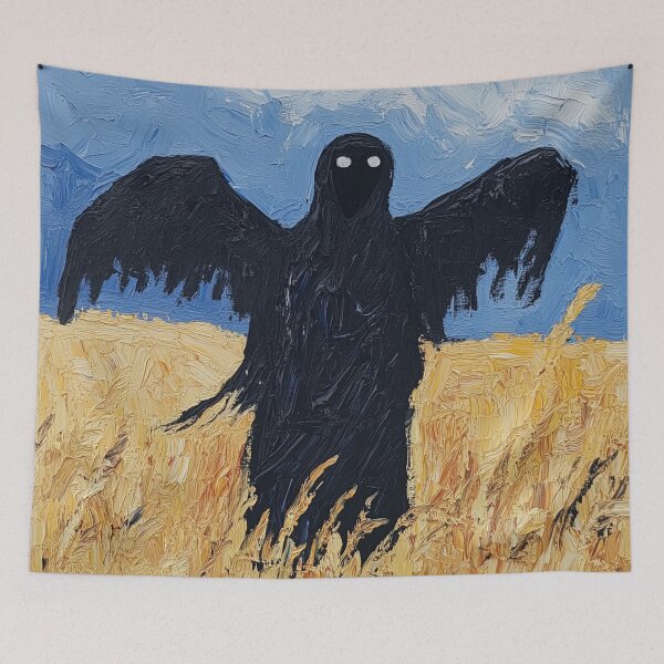 Item preview, God of death | Post-impressionist painting style designed and sold by ComicsFactory.
