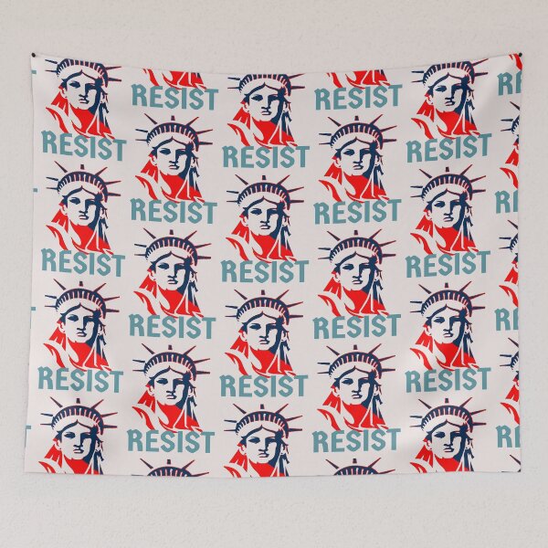 Item preview, Resist and stand for Democracy  anti Trump not my president 2025 designed and sold by erozzz.