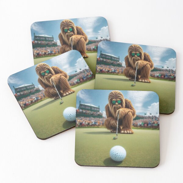 Item preview, Sasquatch Golfer designed and sold by Phil Perkins.