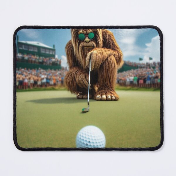 Item preview, Sasquatch Golfer designed and sold by Phil Perkins.