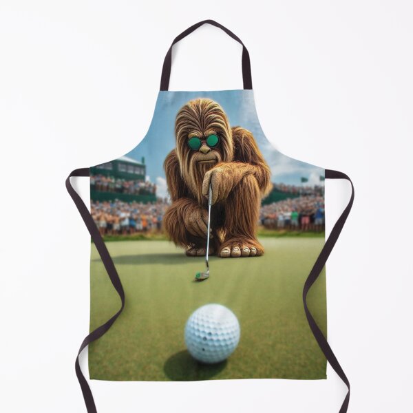 Item preview, Sasquatch Golfer designed and sold by Phil Perkins.