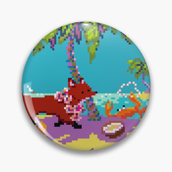 Item preview, Fox Goes Tropical designed and sold by Foxloxart.