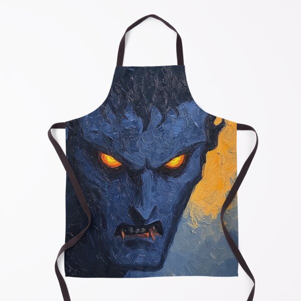 Item preview, God of evil | Post-impressionist painting style designed and sold by ComicsFactory.