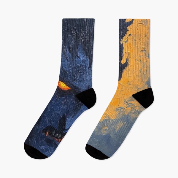 Item preview, God of evil | Post-impressionist painting style designed and sold by ComicsFactory.