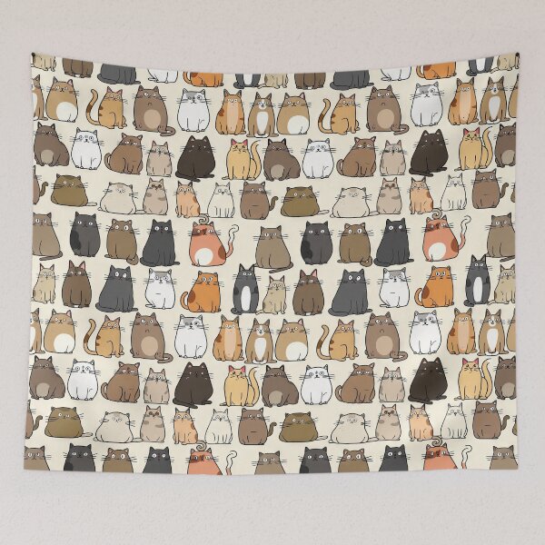 Item preview, Cats pattern designed and sold by ChristianLife.