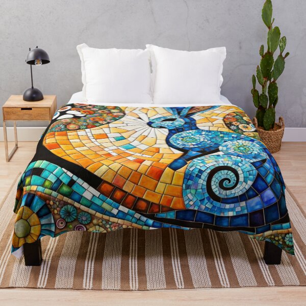 Item preview, Mosaic Rabbit designed and sold by purplesensation.