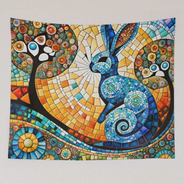 Item preview, Mosaic Rabbit designed and sold by purplesensation.