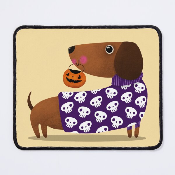 Item preview, Dachshund Dog Cute Halloween designed and sold by poket.piktures.