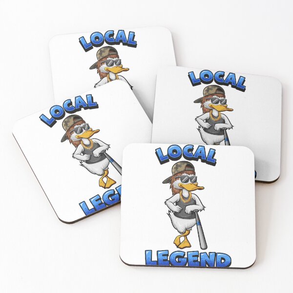 Item preview, Local Legend Baseball with text designed and sold by DubDuckSports.
