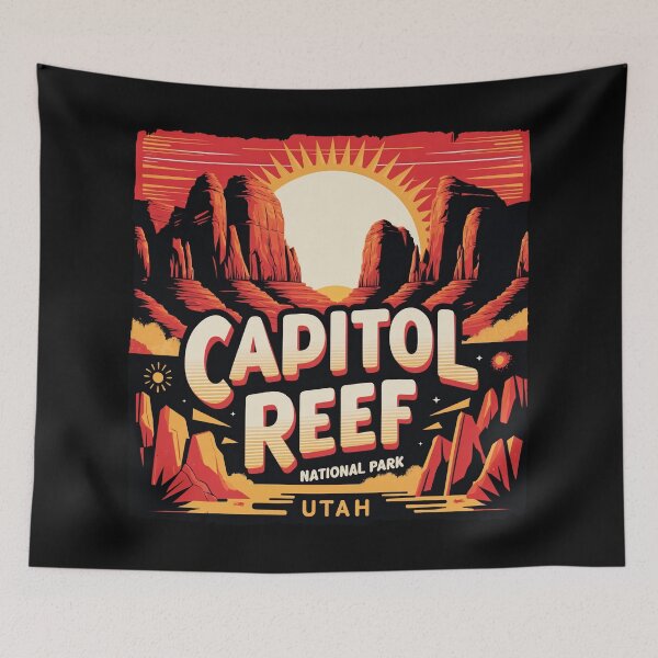 Item preview, Capitol Reef National Park Utah designed and sold by Whimsy Pixels.