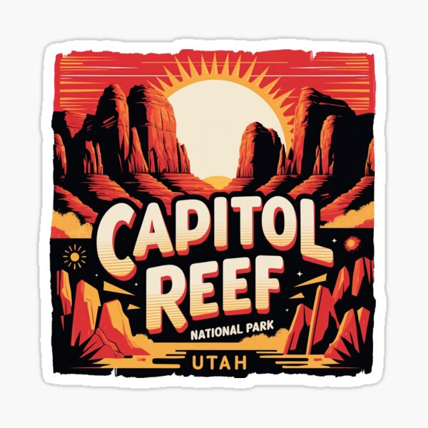 Item preview, Capitol Reef National Park Utah designed and sold by Whimsy Pixels.