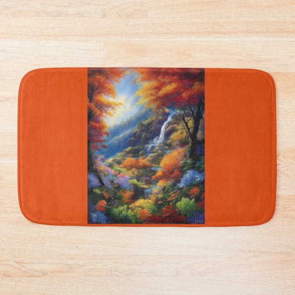 Item preview, Nature's Palette: Cascading Dreams in a Vibrant Forest designed and sold by KilianSzmid.