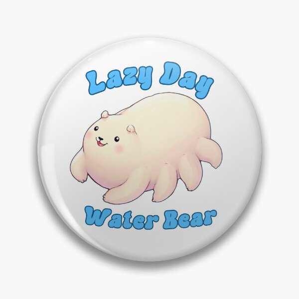 Item preview, Lazy Day Water Bear: Chill Vibes Only designed and sold by elynne9.