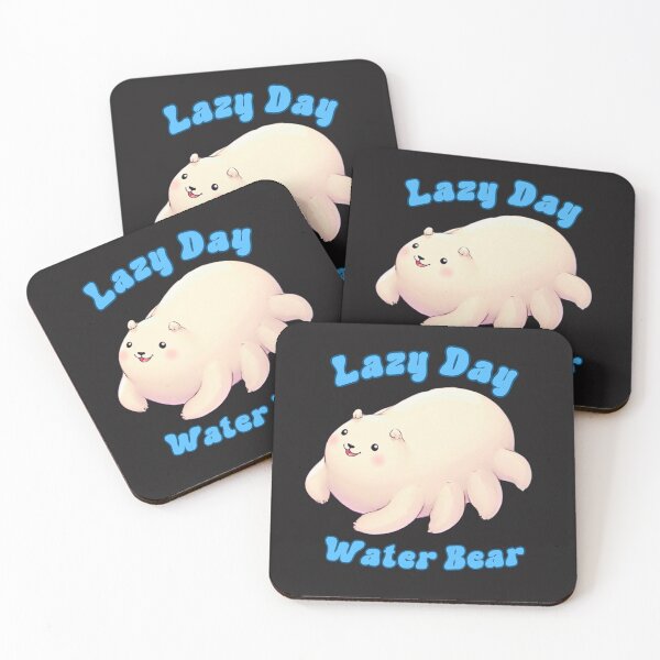Item preview, Lazy Day Water Bear:  Chill Vibes Only designed and sold by elynne9.