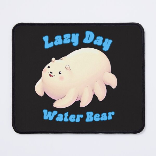 Item preview, Lazy Day Water Bear: Chill Vibes Only designed and sold by elynne9.