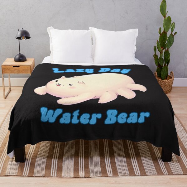 Item preview, Lazy Day Water Bear:  Chill Vibes Only designed and sold by elynne9.