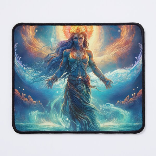 Item preview, Varun’El, The Primordial Ocean on the Move – Mythological & Spiritual Art designed and sold by HighestMind_888.