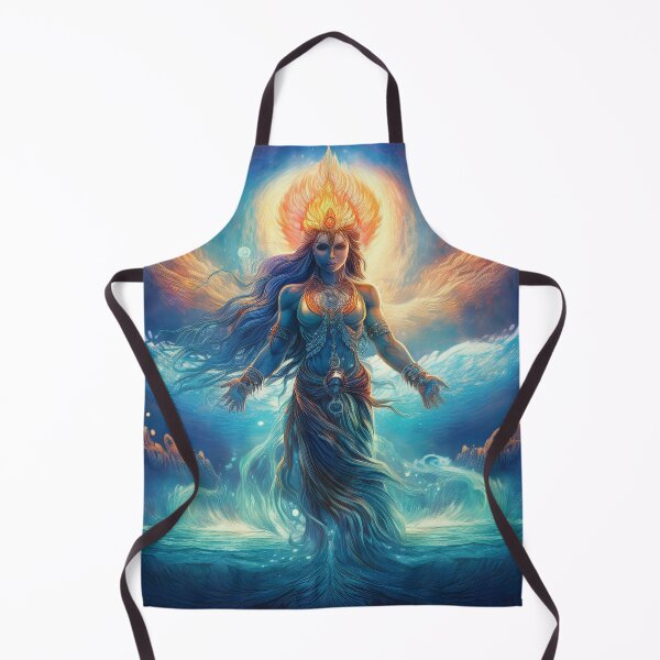 Item preview, Varun’El, The Primordial Ocean on the Move – Mythological & Spiritual Art designed and sold by HighestMind_888.