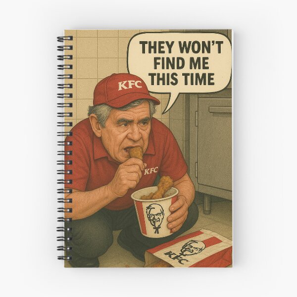 Item preview, Gordon Brown Eating Chicken designed and sold by BrowsingBrains.