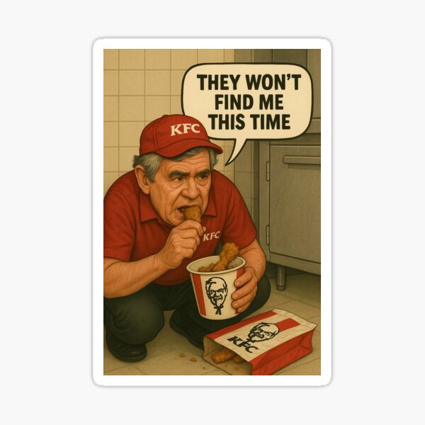 Item preview, Gordon Brown Eating Chicken designed and sold by BrowsingBrains.