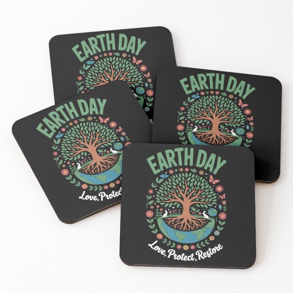 Item preview, Earth Day: Love, Protect, Restore designed and sold by Snap Sell Studio HQ.