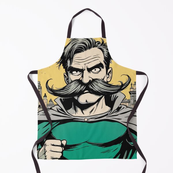 Item preview, The Mighty Mustachio – Defender of the Classical City designed and sold by SteadyRolling.