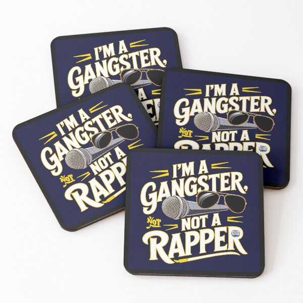 Item preview, I'm A Gangster Not A Rapper designed and sold by SteezeeStore.