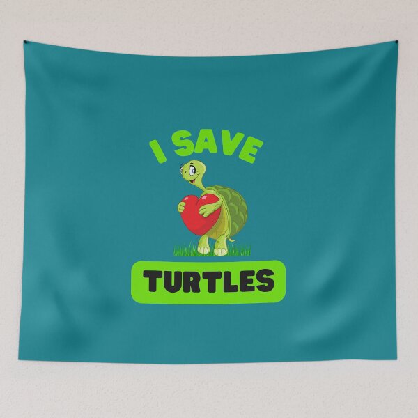 Item preview, I Save Turtles designed and sold by MugsAndDuds.