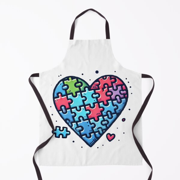 Item preview, Heart of Puzzle Pieces – Love in Parts designed and sold by Dabis26.