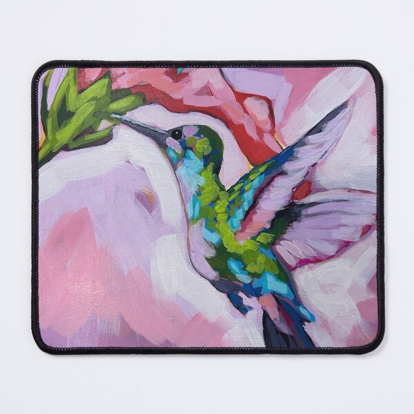Item preview, Hummingbird with flower designed and sold by Corgi Headquarters .