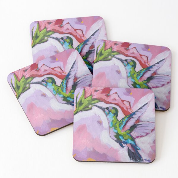 Item preview, Hummingbird with flower designed and sold by Corgi Headquarters .