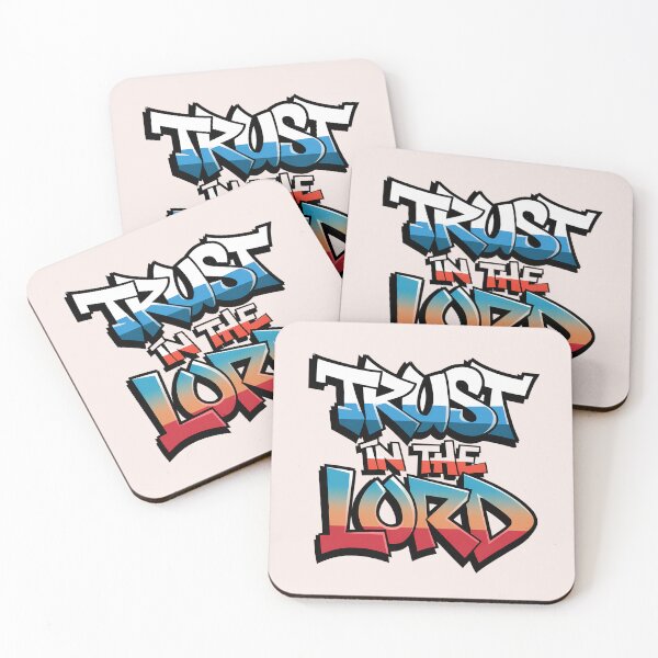 Item preview, Trust in the Lord – Bold Graffiti Christian Quote | Urban Faith Street Art designed and sold by  KnitLuv.