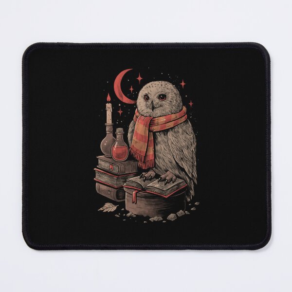 Item preview, Mystic Owl Cute Book Reading designed and sold by EduEly.