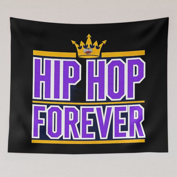 Item preview, Purple And Gold Hip Hop Forever designed and sold by SteezeeStore.